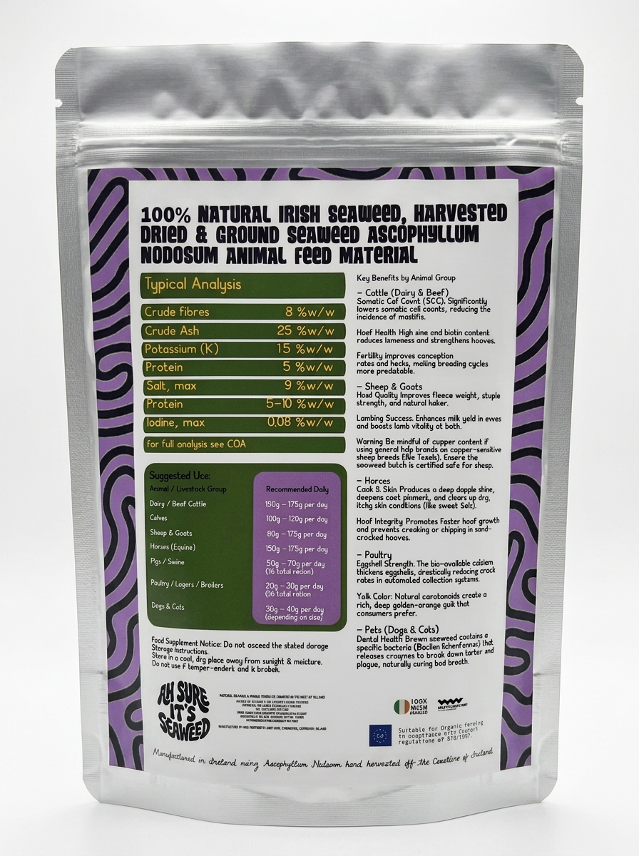 Natural Seaweed Animal Feed